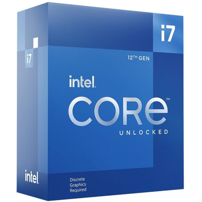 INTEL Core i7-12700KF / Alder Lake / LGA1700 / max. 5,0 GHz / 12C/20T / 25MB / 125W TDP / BOX bez chladiča