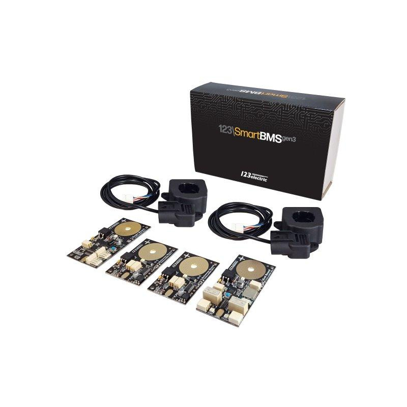 123electric BMS123 Smart Gen3 - zestaw kompletny (4 ogniwa) z Bluetooth 4.0