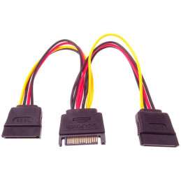 PremiumCord power splitter for HDD SATA - 2x SATA