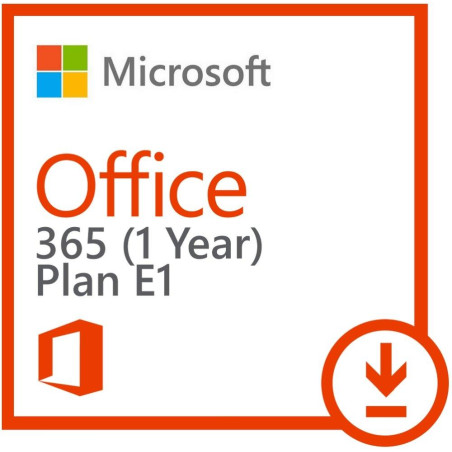 Elektronische Lizenz: Microsoft CSP Office 365 E1-Abonnement 1 Jahr, monatliche Abrechnung