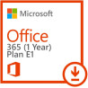Elektronische Lizenz: Microsoft CSP Office 365 E1-Abonnement 1 Jahr, monatliche Abrechnung