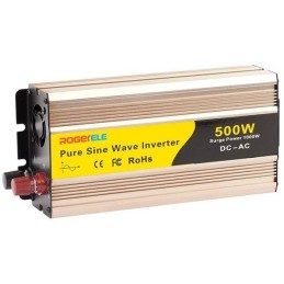 ROGERELE Sinusový měnič napětí REP500-12, 500W, 12V, USB port