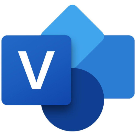 Elektronická licence: Microsoft CSP Visio LTSC Standard 2024 - trvalá licence