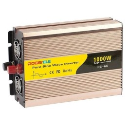 ROGERELE Sinusový měnič napětí REP1000-12, 1000W, 12V, USB port