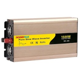 ROGERELE Sinusový měnič napětí REP1500-12, 1500W, 12V, USB port