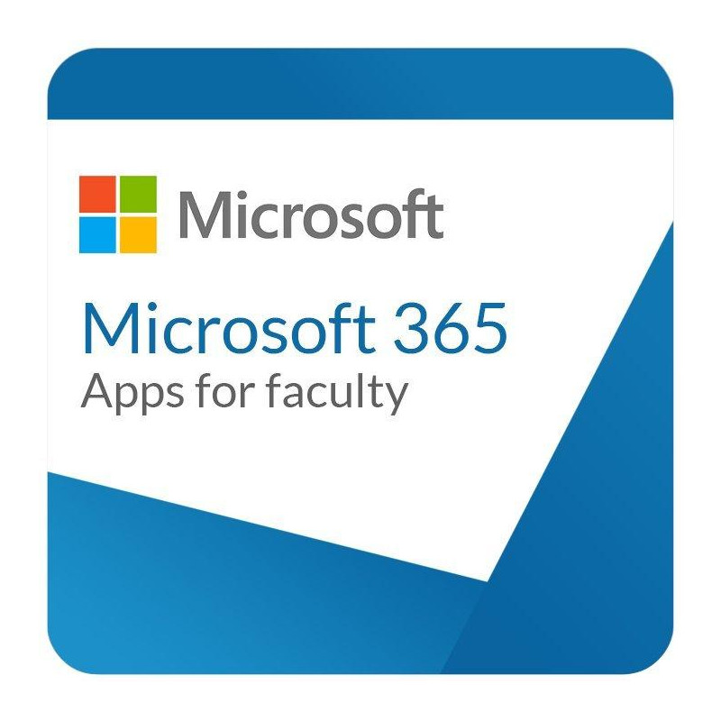 Elektronická licencia: Microsoft CSP Microsoft 365 Apps for faculty (pre školy) predplatné 1 rok, vyúčtovanie mesačne