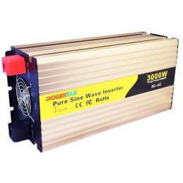 ROGERELE Sinusový měnič napětí REP3000-24, 3000W, 24V, USB port
