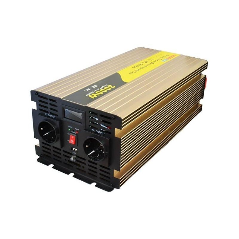 ROGERELE Sinusový měnič napětí REP3000-48, 3000W, 48V