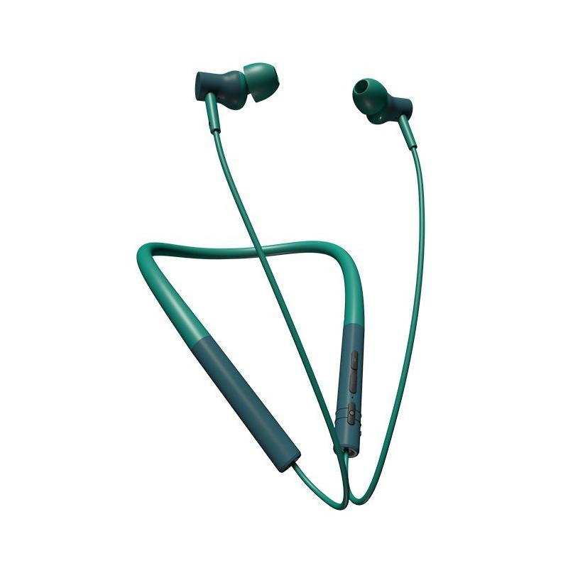 FENDA F&D bezdrôtový headset Šport N203/ Bluetooth/ športový design/ zelený