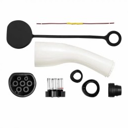 Akyga Napájecí adaptér Typ 2, 1-fáze female, 32A - bílá