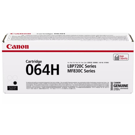 Oryginalny toner Canon CRG-064 H BK, czarny, 13400 stron, 4938C001, duża pojemność, Canon i-SENSYS MF832Cdw