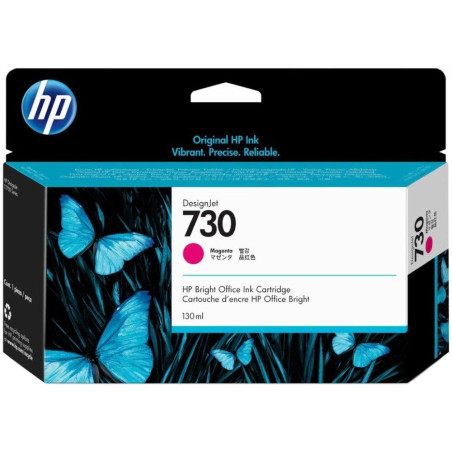HP Original Tinte P2V63A, HP 730, magenta, 130ml