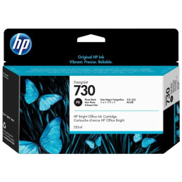 HP original ink P2V67A, HP 730, photo black, 130ml