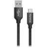 Colorway Datový Kabel USB/ USB-C / 2.4A/ 2m/ Černý