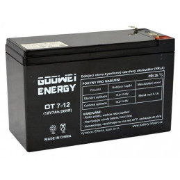 GOOWEI ENERGY Pb backup battery VRLA AGM 12V/7.2Ah (OT7.2-12 F2)