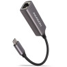 Adapter AXAGON USB-C do GLAN(RJ-45) / ADE-TRC / USB 3.2 Gen1 / obudowa aluminiowa / 15 cm