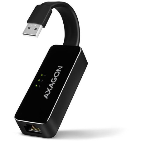 Adapter AXAGON USB-A do LAN (RJ-45) / ADE-XR / USB 2.0 / 5 cm