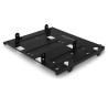 Rama metalowa AXAGON na dysk 4x 2,5" lub 2x 2,5" + 1x 3,5" na dysk 5,25" / RHD-435 / czarna