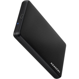 AXAGON externe Box für 2,5"-Festplatte / EE25-SLC / USB-C / 3.2 Gen1 / SATA 6G / 0,5 m / schwarz