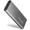 AXAGON box for M.2 NVMe SSD / EEM2-SG2 / USB-C / USB 3.2 Gen2 / cable 20cm USB-C to USB-A