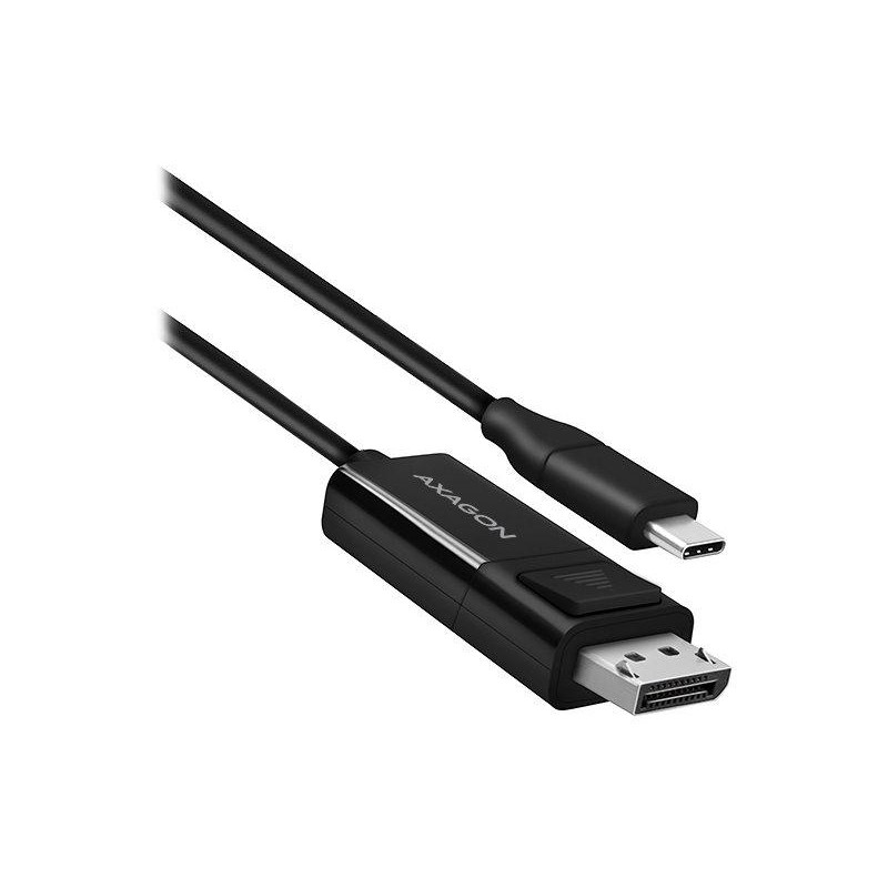 AXAGON adaptér z USB-C na DisplayPort/RVC-DPC/4k/60Hz/1,8m