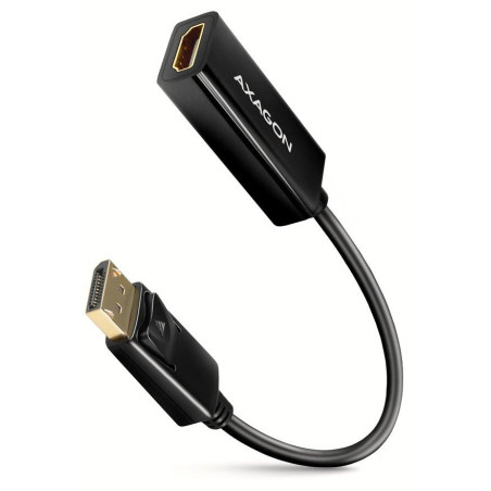 AXAGON adapter from DisplayPort to HDMI version 1.4 / RVD-HI14N / 4k/30Hz / 0.2m