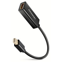 AXAGON Adapter von Mini DisplayPort auf HDMI 1.4 / RVDM-HI14N / 4k/30Hz / 0,2m
