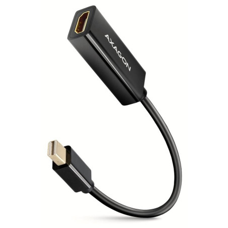 AXAGON adapter from Mini DisplayPort to HDMI 1.4 / RVDM-HI14N / 4k/30Hz / 0.2m
