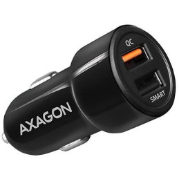 AXAGON Auto-Schnellladegerät / PWC-QC5 / 2x USB-A / QC3.0/AFC/FCP + 5V-2,6A, 31,5W