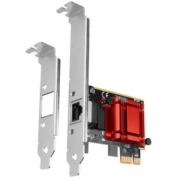 AXAGON PCIe-Netzwerkkarte 1x GLAN (RJ-45) / PCEE-GIX / Intel i210AT / PXE / LP-Halterung