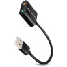 Karta dźwiękowa USB AXAGON / ADA-12 / USB 2.0 / kabel 15cm
