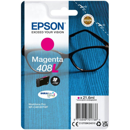EPSON Tintenpatrone Einzelpackung 408L DURABrite Ultra Ink/ C4810DTWF/ Magenta