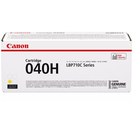 Canon Original Toner CRG-040H (Gelb, 10000 Seiten) für Canon imageCLASS LBP712Cdn,i-SENSYS LBP710Cx,