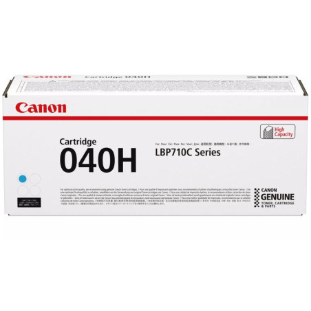 Canon Original Toner CRG-040H (cyan, 10000 Seiten) für Canon imageCLASS LBP712Cdn,i-SENSYS LBP710Cx,