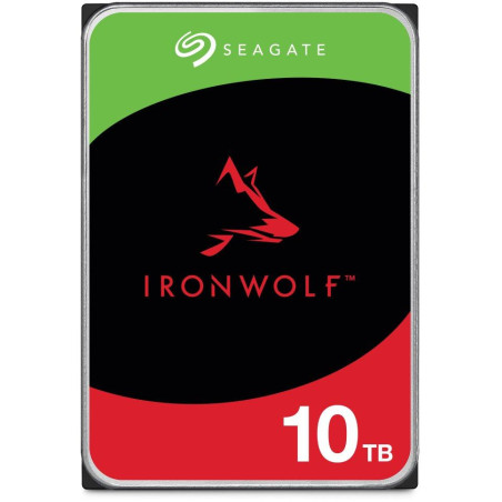 Seagate IronWolf 10TB HDD / ST10000VN000 / Interné 3,5" / 7200 rpm / SATA III / 256 MB