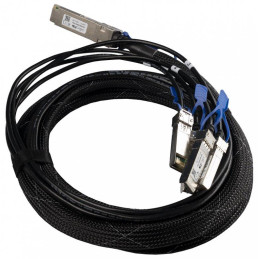 MikroTik XQ+BC0003-XS+ 100 Gigabit na 4 modułach SFP28 MiniGBIC, 3 m (QSFP28)