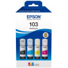 Epson Tintenpatrone 103/ T00S64A/ EcoTank/ L1x10/ L315x/ L325x/ L3x6x/ L5190/ 4-Farben Multipack