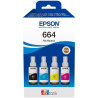 Epson inkoustová náplň 664/ T66464A/ EcoTank/ L120/ L310/ L305x/ L3060/ L3070/ L1300/ 4-colour Multipack