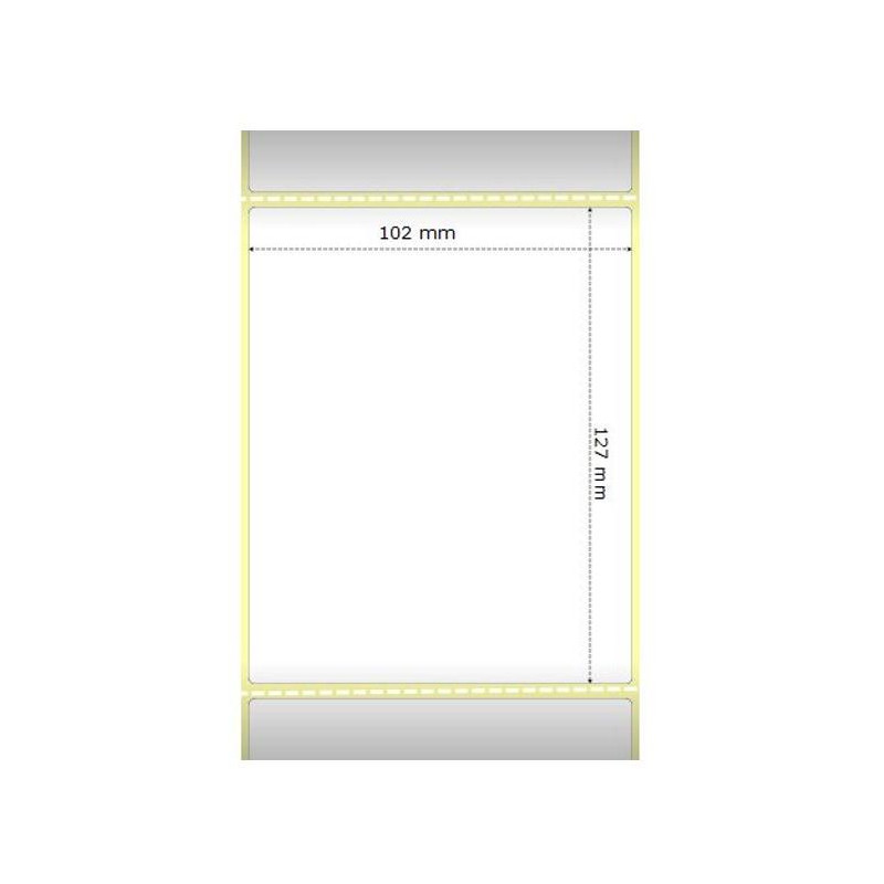 Zebra Z-Select 2000D/ role štítků / termální papír / 102x127mm