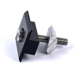 Solarmi SCSD-30B Aluminum Black Center Bracket SC Solar Panel (30 mm)