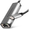 Adapter AXAGON USB-C do 2.5 GLAN(RJ-45) / ADE-25RC / USB 3.2 Gen1 / 15 cm