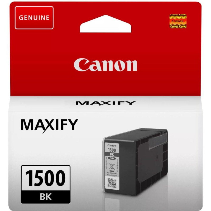 Canon Tintenpatrone PGI-1500 BK schwarz