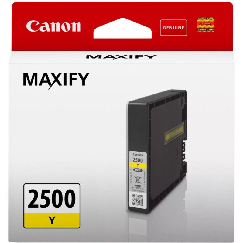 Canon inkoustová náplň PGI-2500 Y žlutá