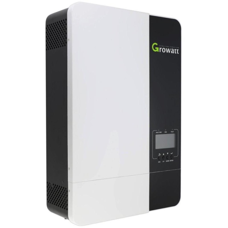 Growatt SPF 5000ES měnič k fotovoltaice 5kW 48V