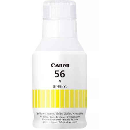Canon atramentová fľaštička GI-56 Y žltá