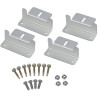 Solarmi metal brackets for solar panels on caravans (4-piece set)