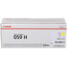 Canon originálny vysokokapacitný toner Cartridge 059 HY Toner žltý, LBP852Cx, kapacita 13 500 strán