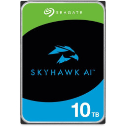 Seagate SkyHawk AI 10TB HDD / ST10000VE001 / Interní 3,5" / 7200 rpm / SATA 6Gb/s / 256 MB