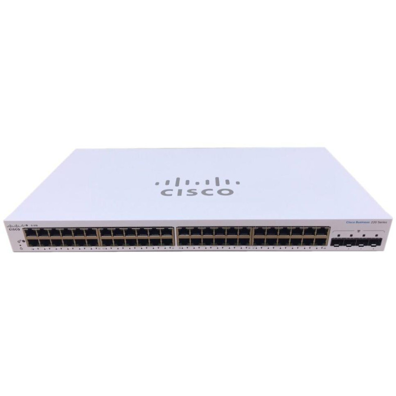 Cisco CBS220-48T-4G-EU 48-Port GE Managed Switch, 4x1G SFP