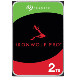 Dysk twardy Seagate IronWolf Pro 2TB / ST2000NT001 / wewnętrzny 3,5" / 7200 obr./min / SATA III / 256 MB